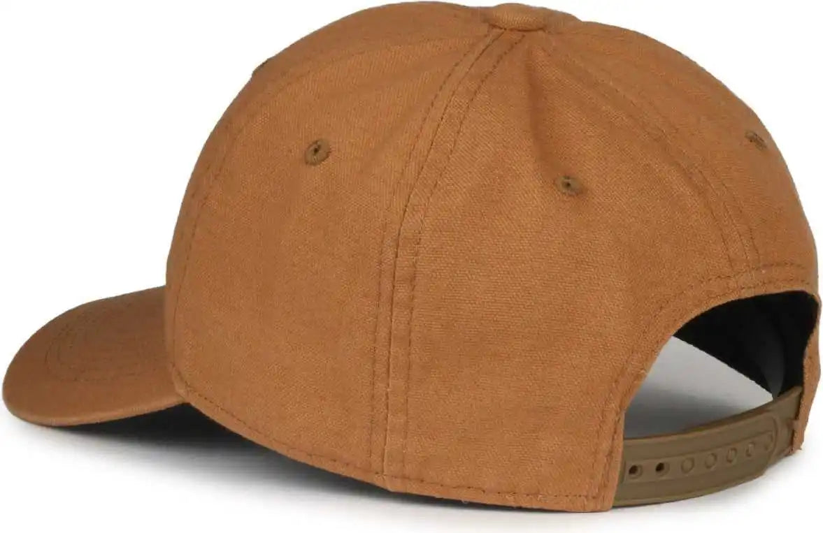 Oc Sports Duk-111sb Duk Canvas Snap Back Cap - Brown - Osfm
