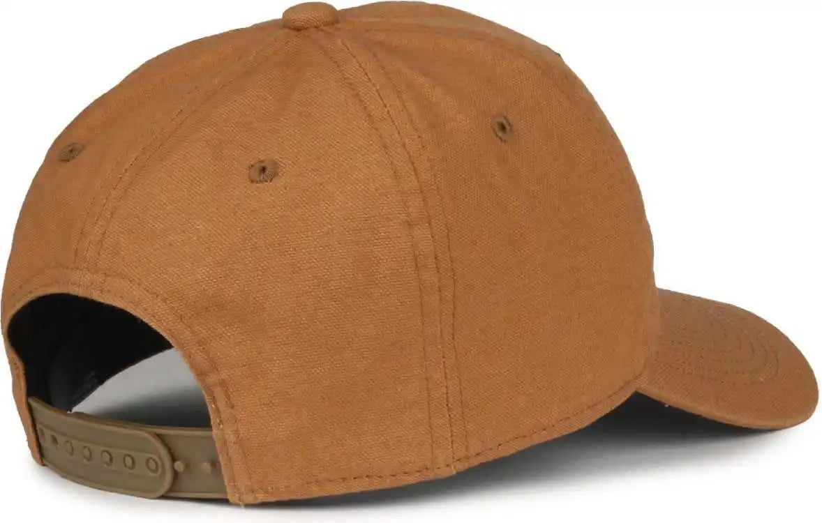 Oc Sports Duk-111sb Duk Canvas Snap Back Cap - Brown - Osfm