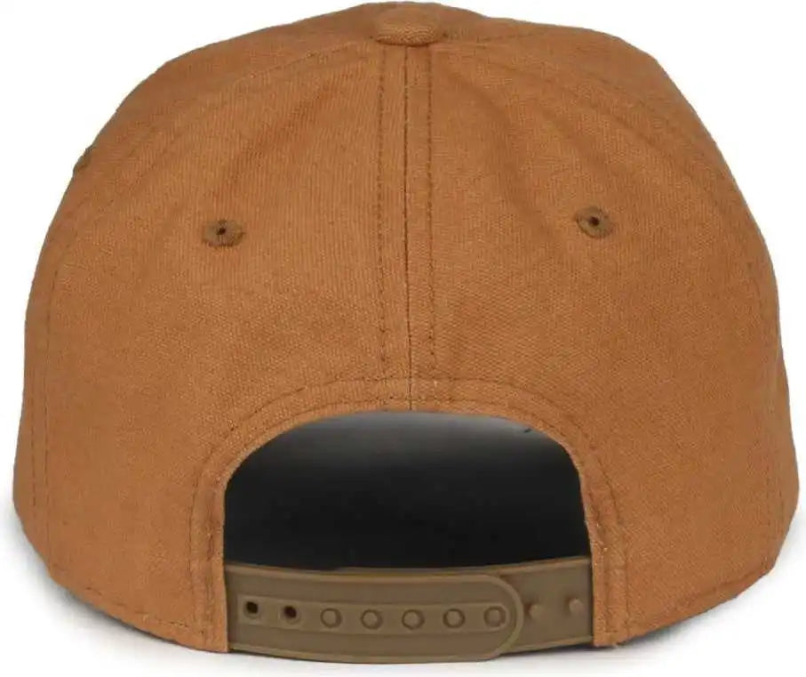 Oc Sports Duk-111sb Duk Canvas Snap Back Cap - Brown - Osfm