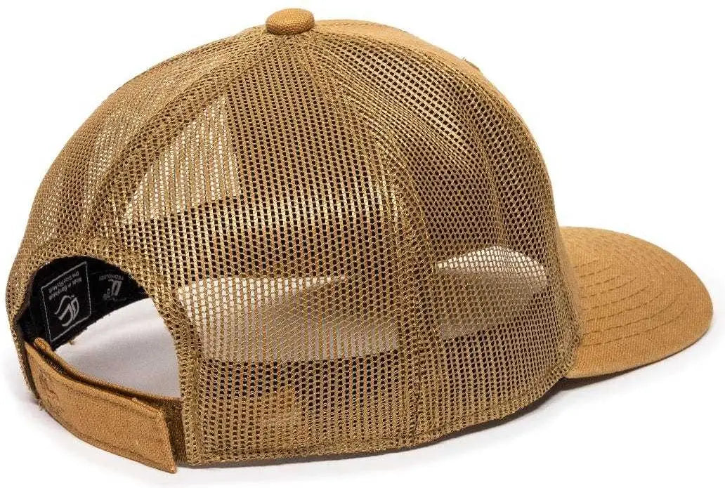 Oc Sports Duk-800m Adjustable Mesh Back Cap - Duk Brown - 6 7/8’’ - 7 1/2’’