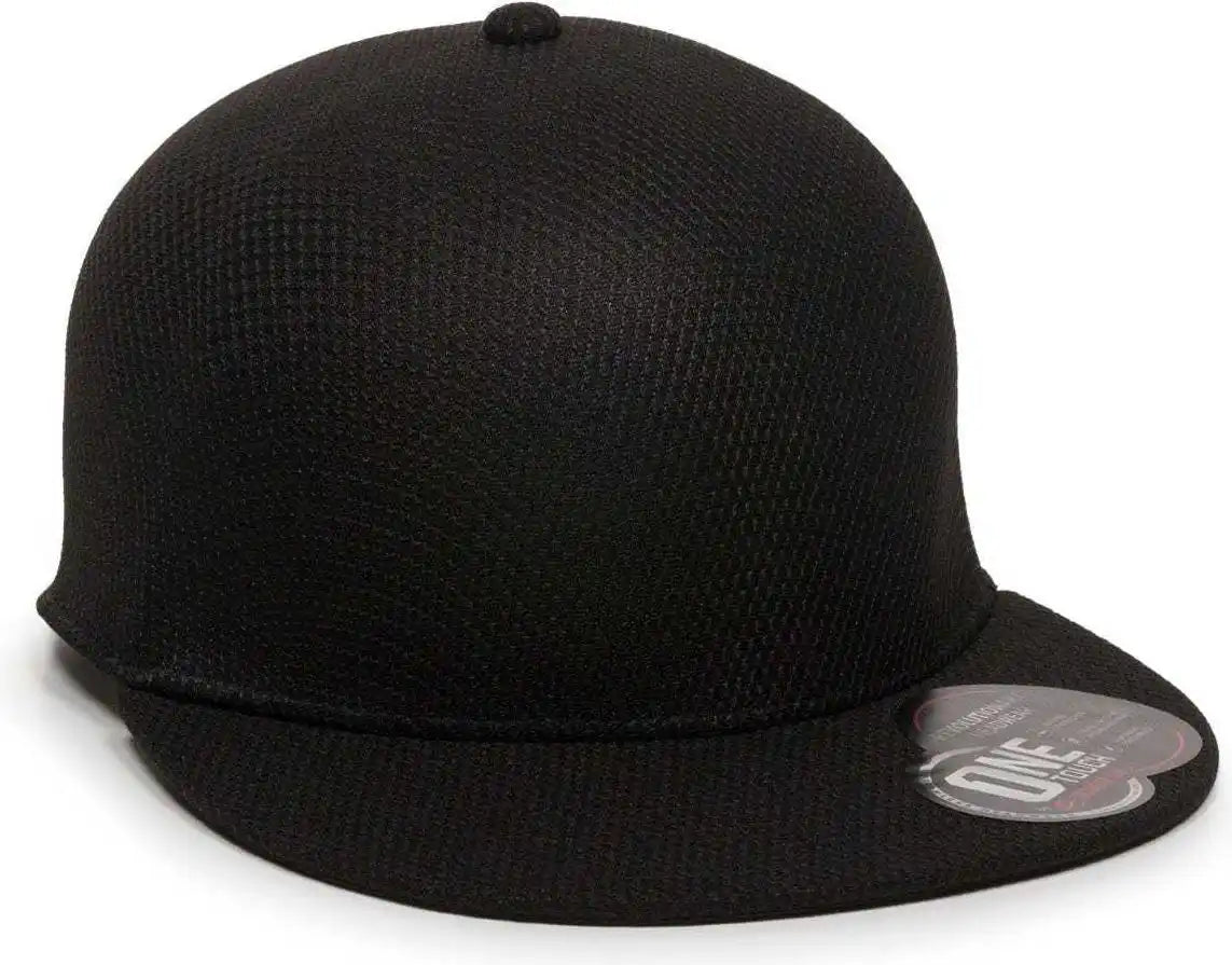 Oc Sports Edge Flexible Fitting Cap - Black - 7’’ - 7 3/8’’