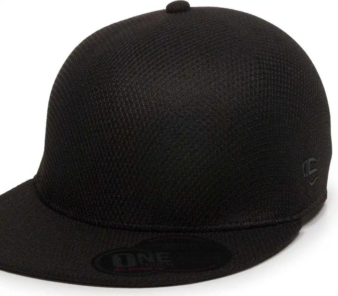 Oc Sports Edge Flexible Fitting Cap - Black