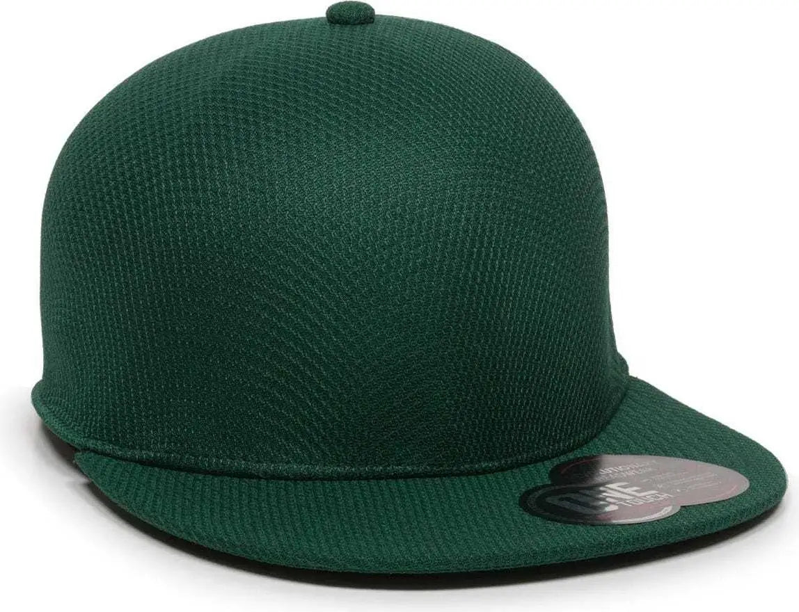 Oc Sports Edge Flexible Fitting Cap - Dark Green