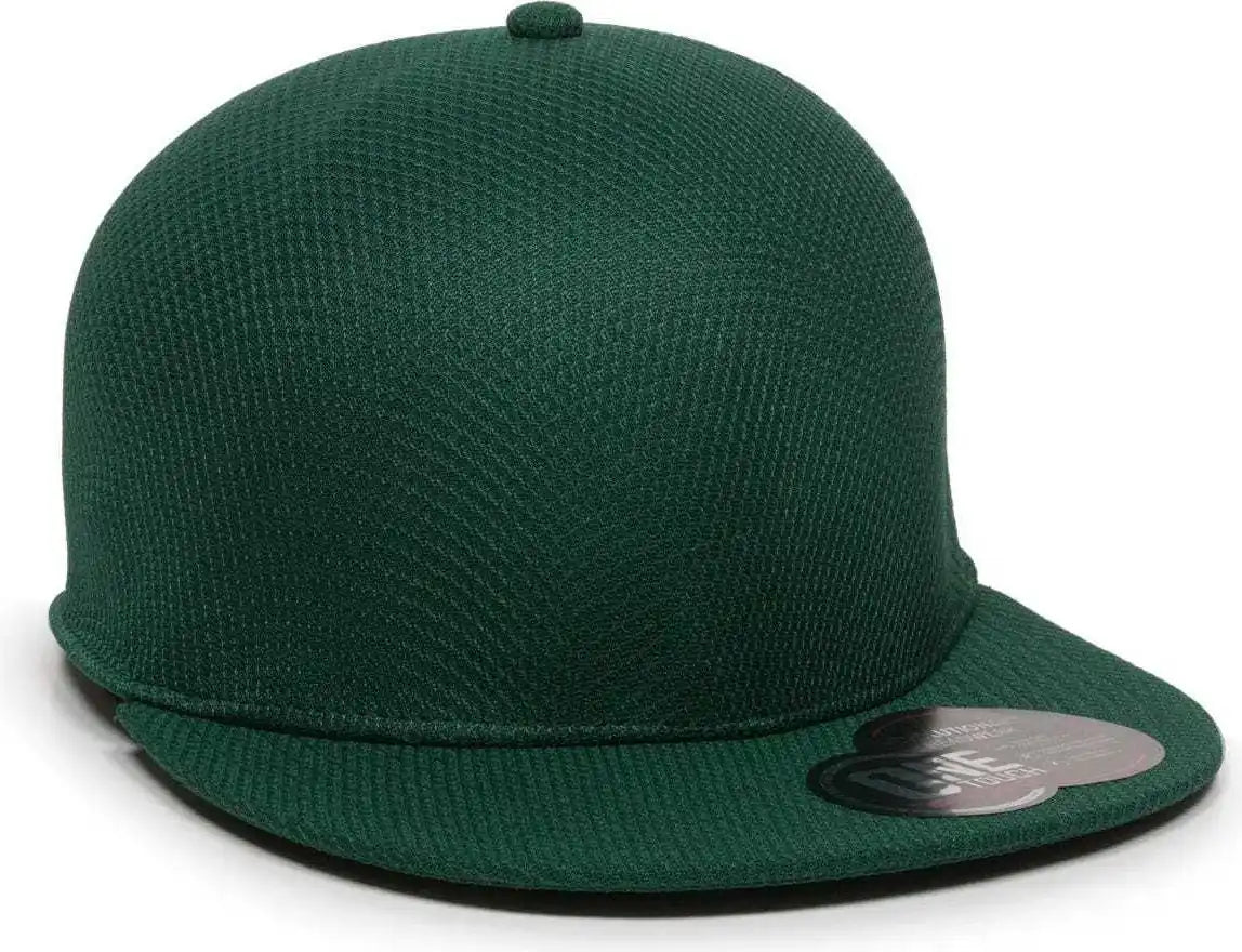 Oc Sports Edge Flexible Fitting Cap - Dark Green - Forest / 7’’ - 7 3/8’’