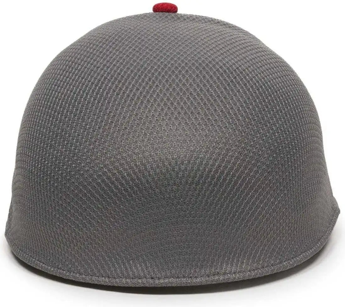 Oc Sports Edge Flexible Fitting Cap - Graphite Red