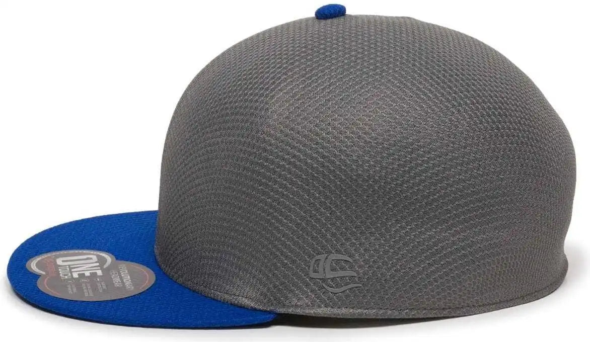 Oc Sports Edge Flexible Fitting Cap - Graphite Royal