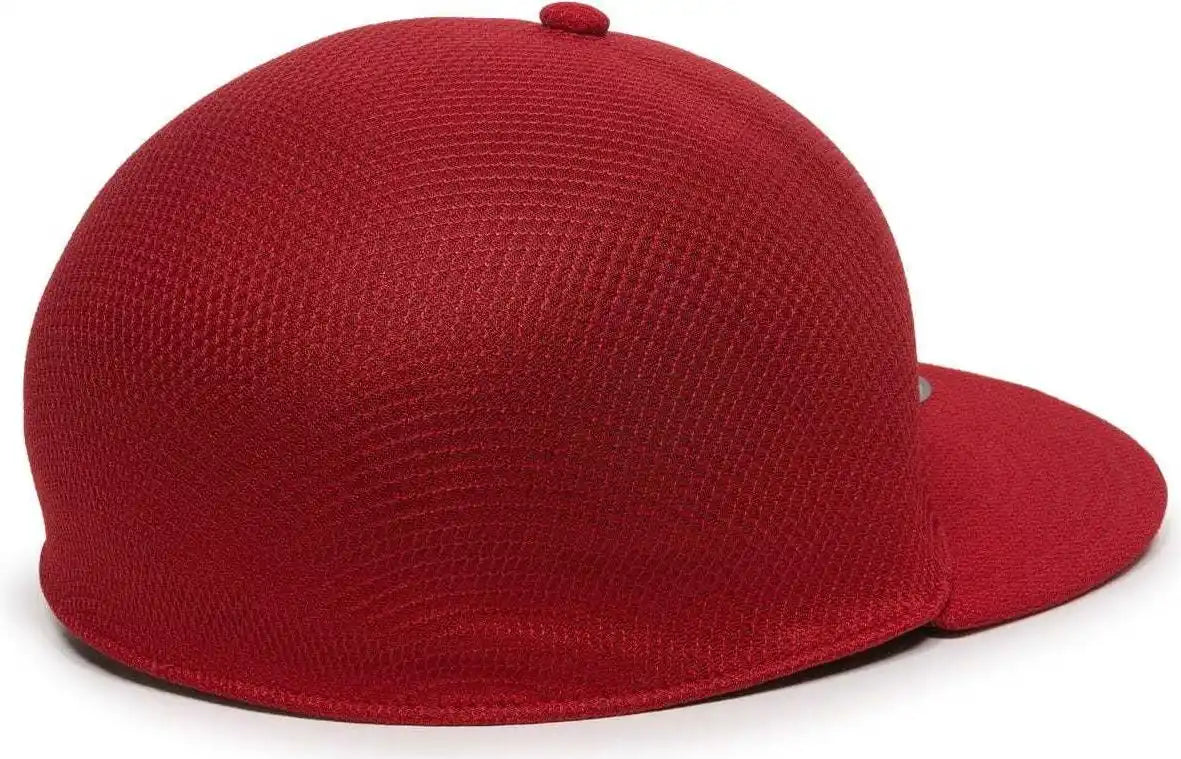 Oc Sports Edge Flexible Fitting Cap - Red