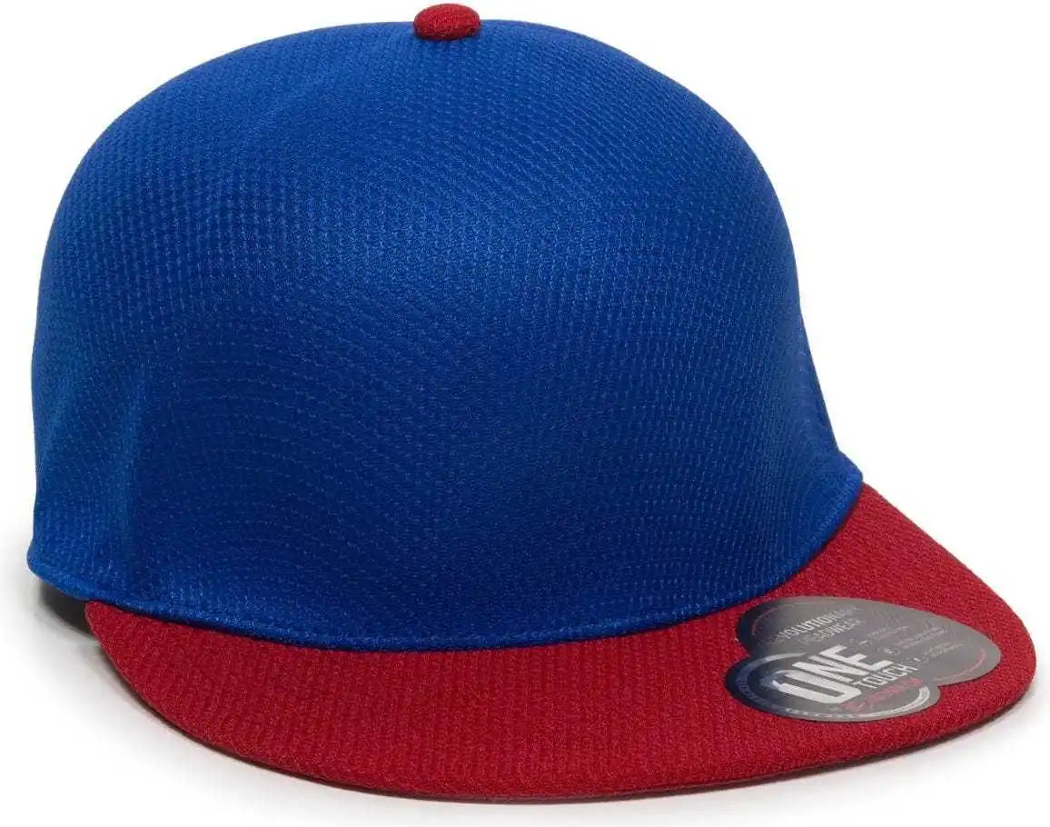Oc Sports Edge Flexible Fitting Cap - Royal Red - 7’’ - 7 3/8’’