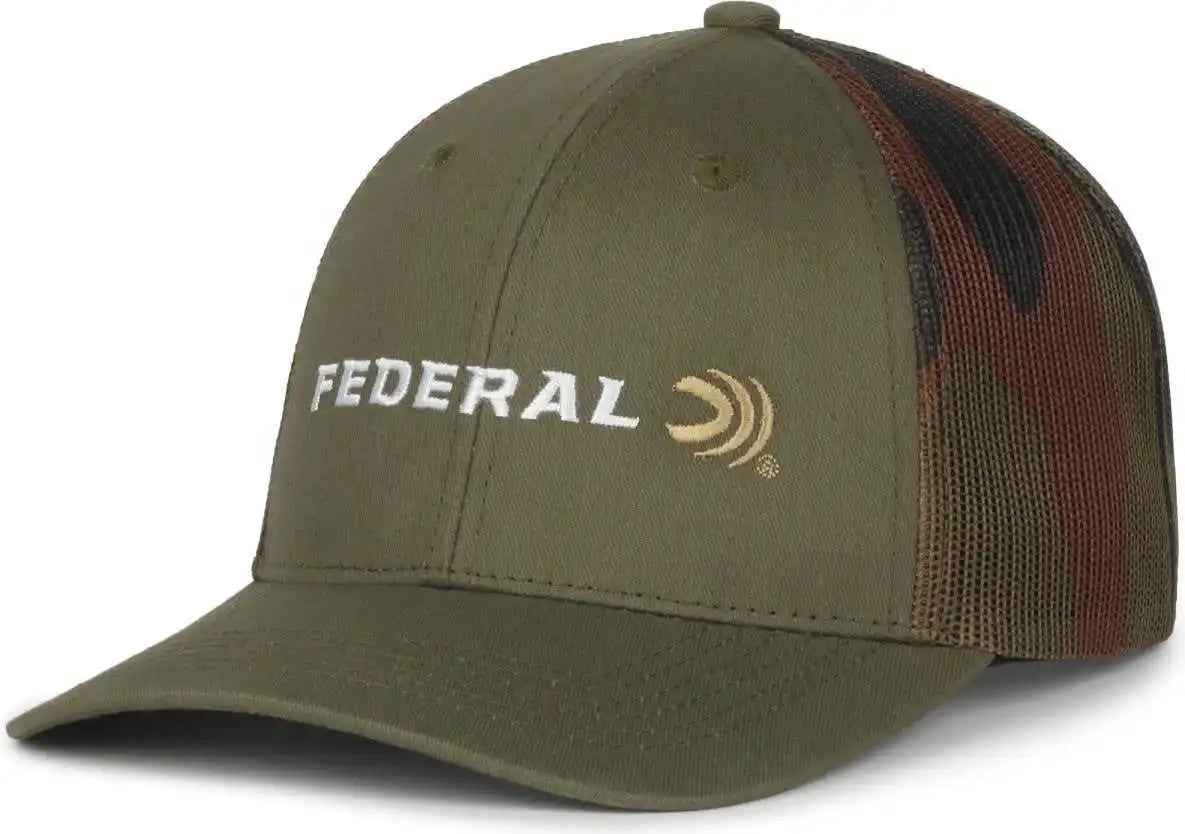 Oc Sports Fed06 Federal Cap - Loden Green Generic Camo - Osfm