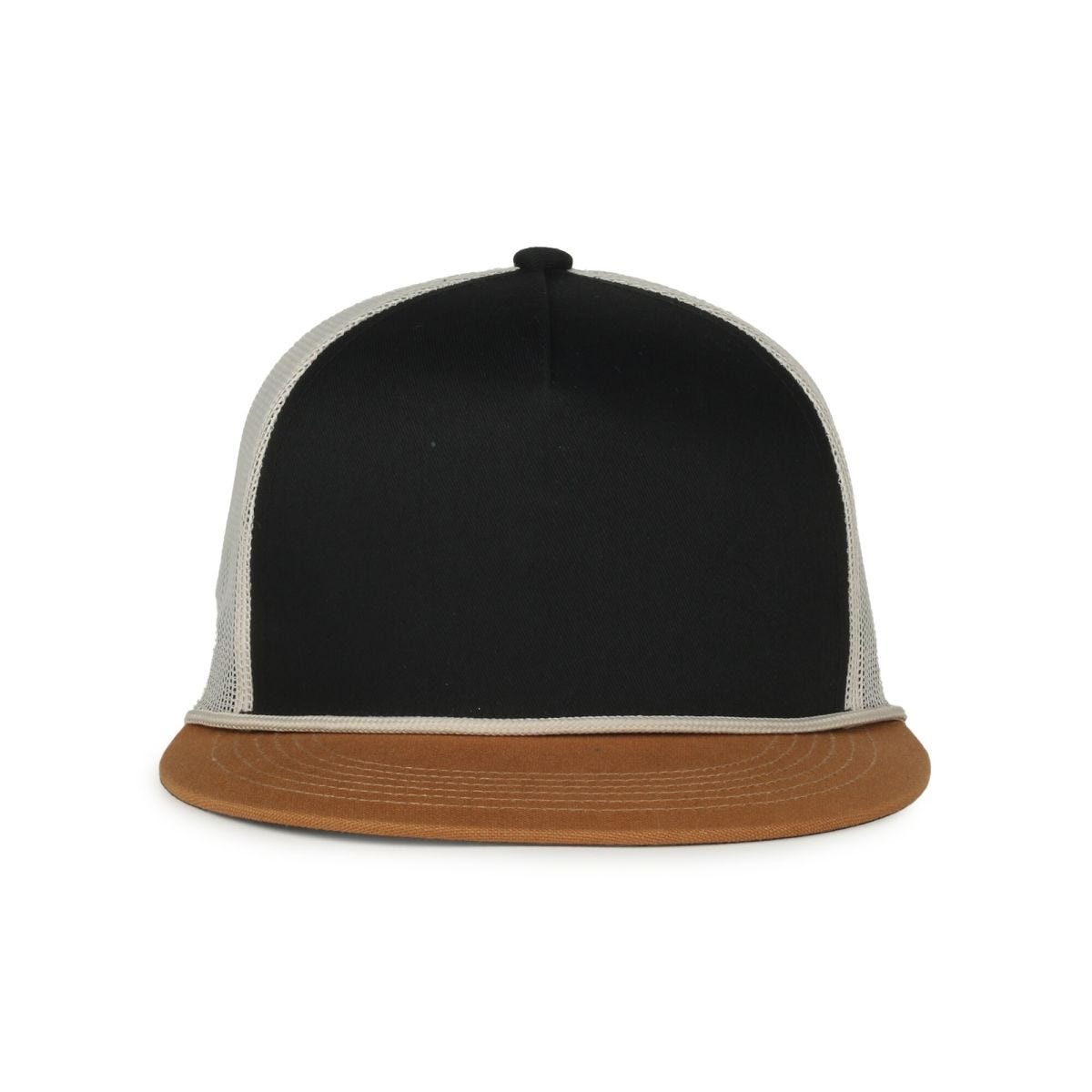 Oc Sports Ffa-510hp 5-panel Mesh Back Cap - Black/stone/duk