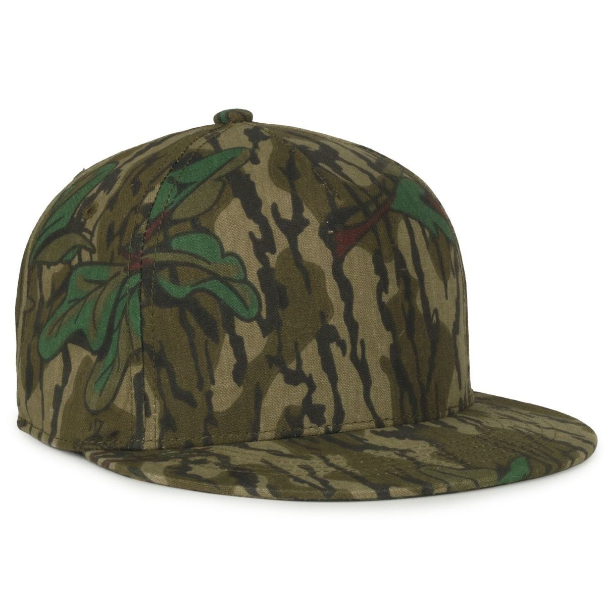 Oc Sports Ffa-511 5-panel High Crown Cap - Mossy Oak® Greenleaf®