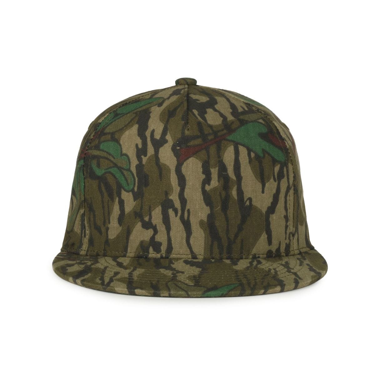 Oc Sports Ffa-511 5-panel High Crown Cap - Mossy Oak® Greenleaf®