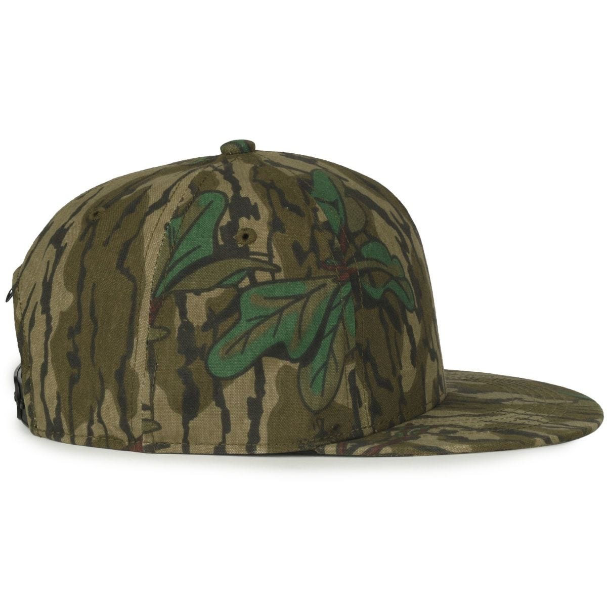 Oc Sports Ffa-511 5-panel High Crown Cap - Mossy Oak® Greenleaf®