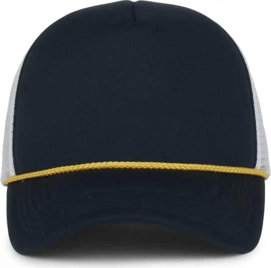 Oc Sports Ffa-foam Ffa Foam Mesh Back with Cord - Navy White - Osfm
