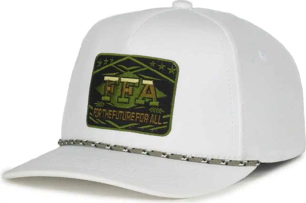 Oc Sports Ffa792 Ffa Cap - White - 6 7/8’’ - 7 1/2’’