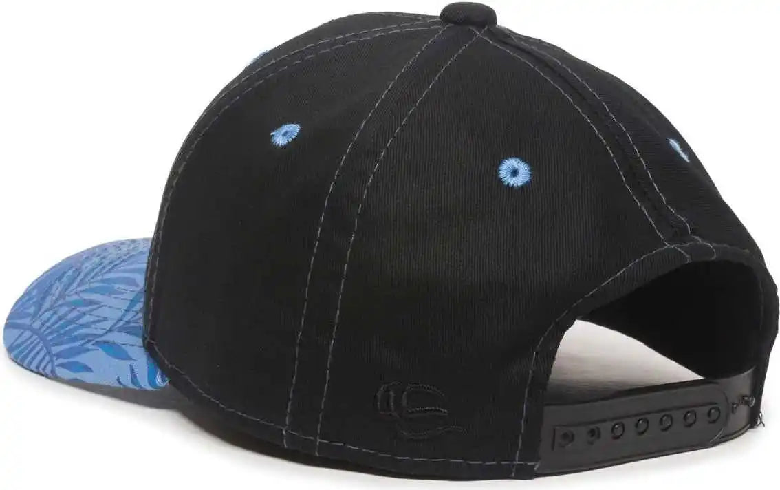 Oc Sports Flr-100 Adjustable Cap - Black Blue Tropical - Osfm