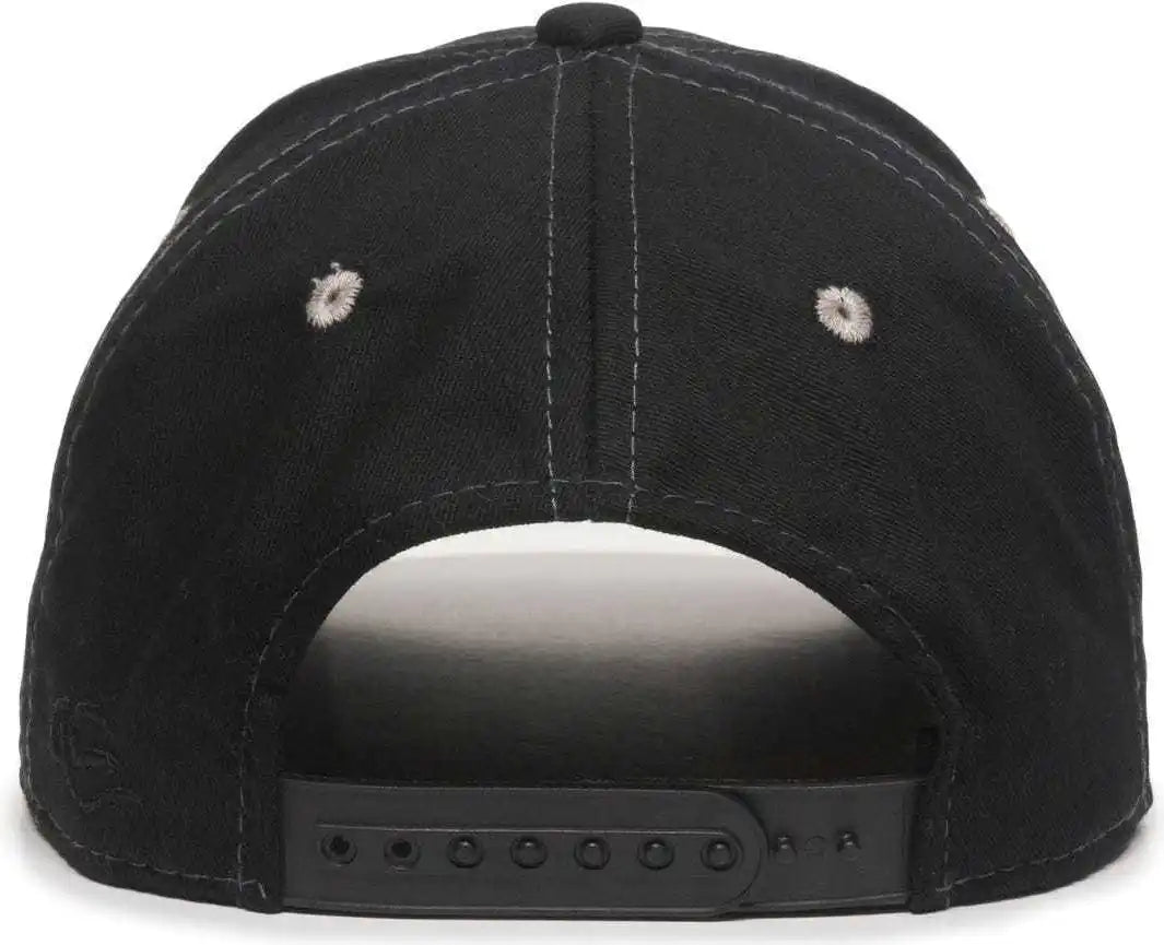 Oc Sports Flr-100 Adjustable Cap - Black Light Grey Tropical - Gray / 6 7/8’’ - 7 1/2’’