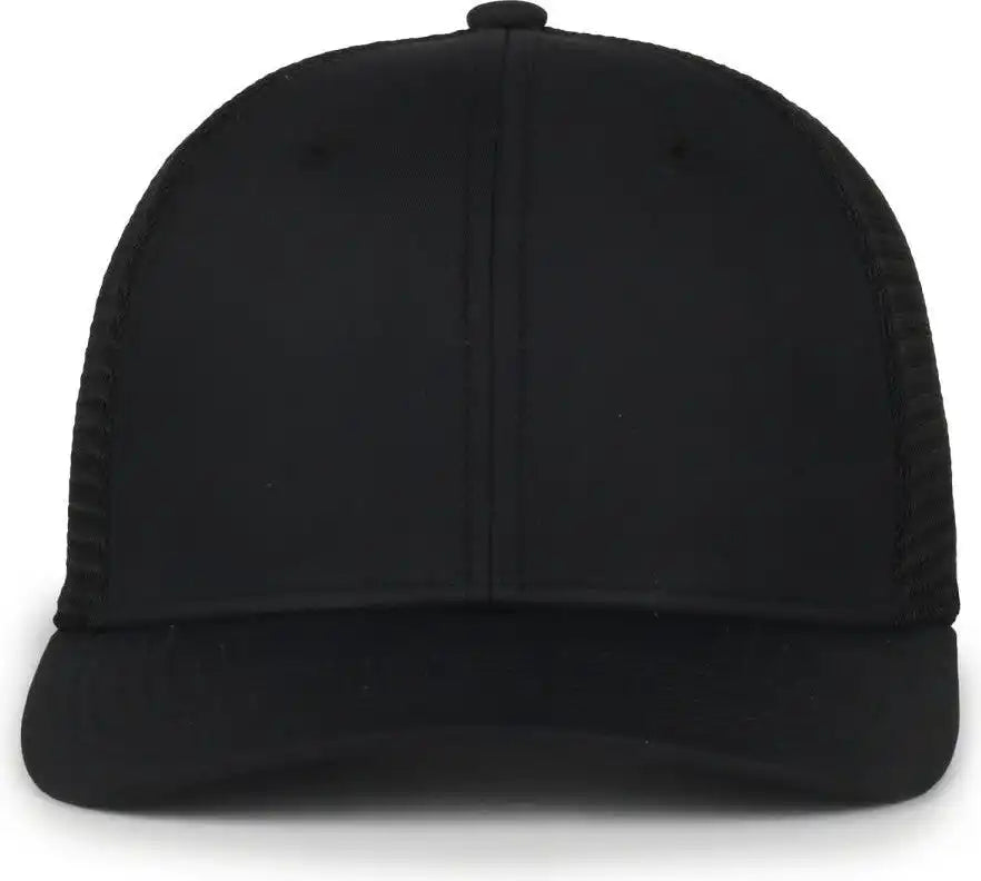 Oc Sports Flx672m-e Proflex Adjustable Sweatband Cap - e Black - Osfm