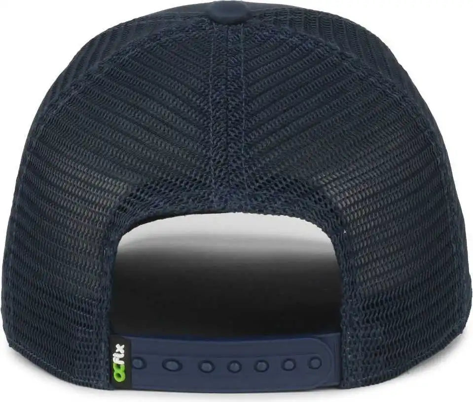 Oc Sports Flx672m-e Proflex Adjustable Sweatband Cap - e Navy - Osfm