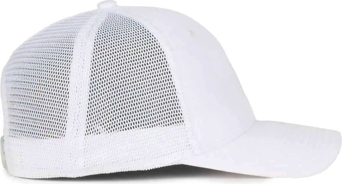 Oc Sports Flx672m-e Proflex Adjustable Sweatband Cap - e White - Osfm