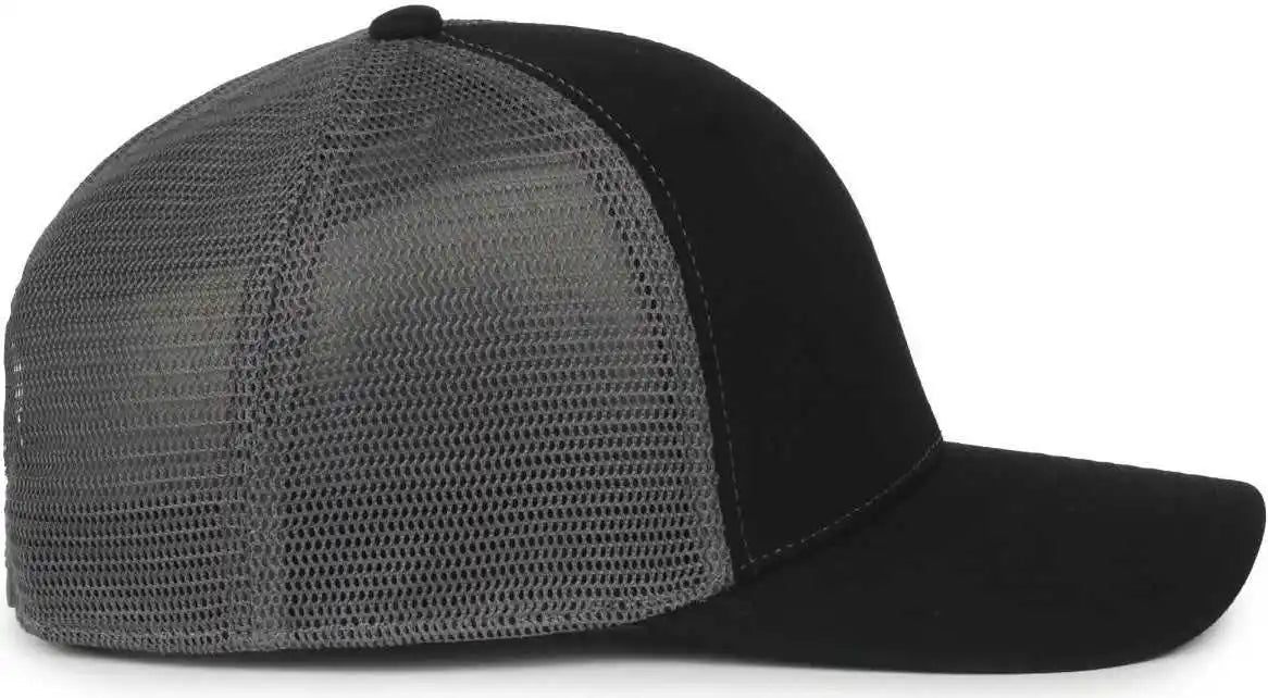 Oc Sports Flx672m Ocflx Adjustable Sweatband Cap - Black Charcoal