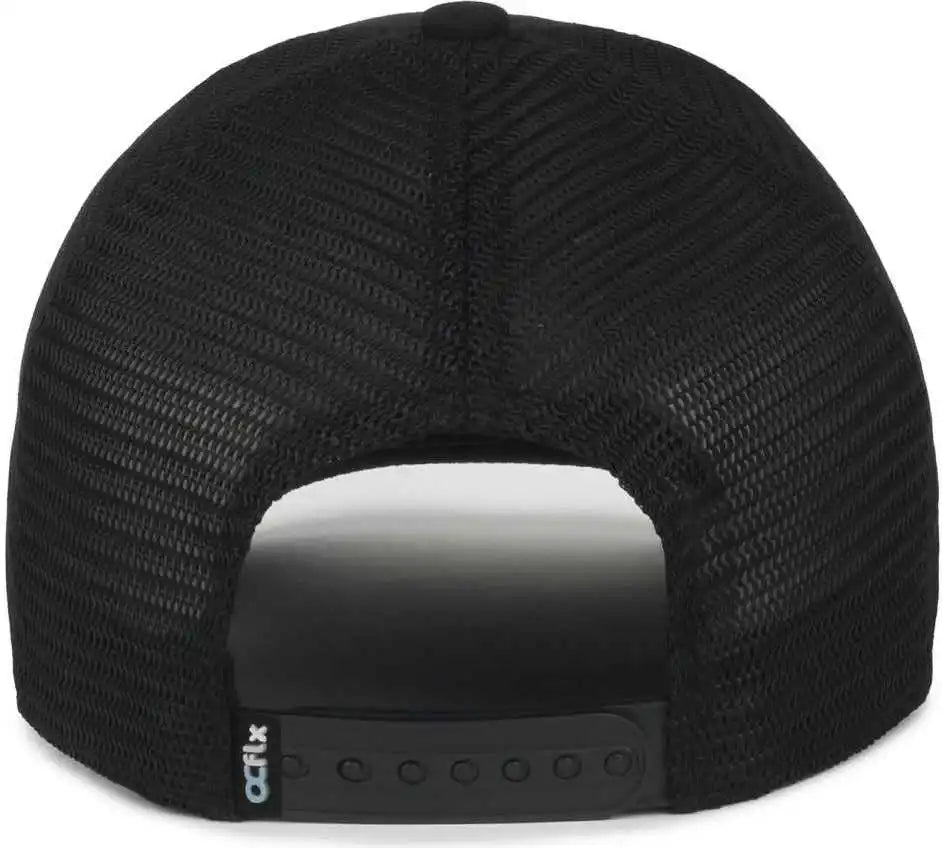 Oc Sports Flx672m Ocflx Adjustable Sweatband Cap - Black - Osfm