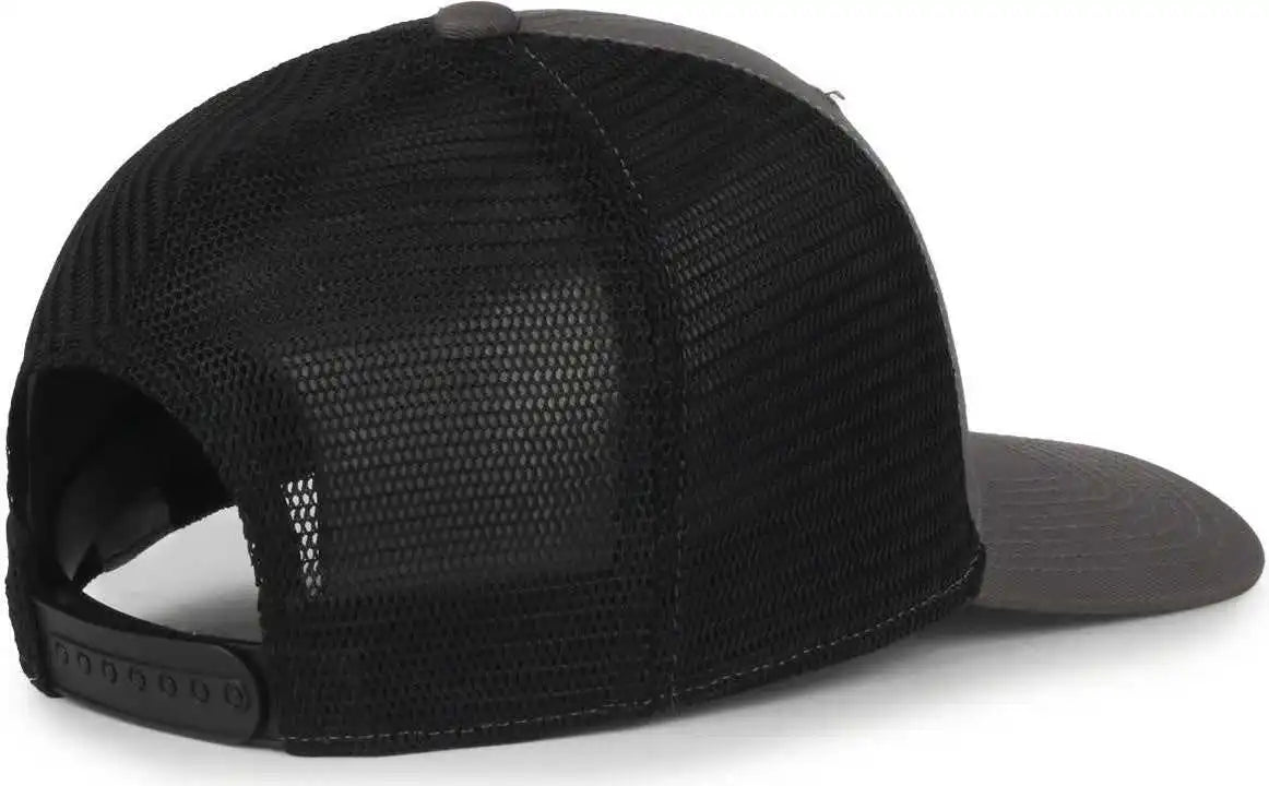 Oc Sports Flx672m Ocflx Adjustable Sweatband Cap - Charcoal Black - Osfm