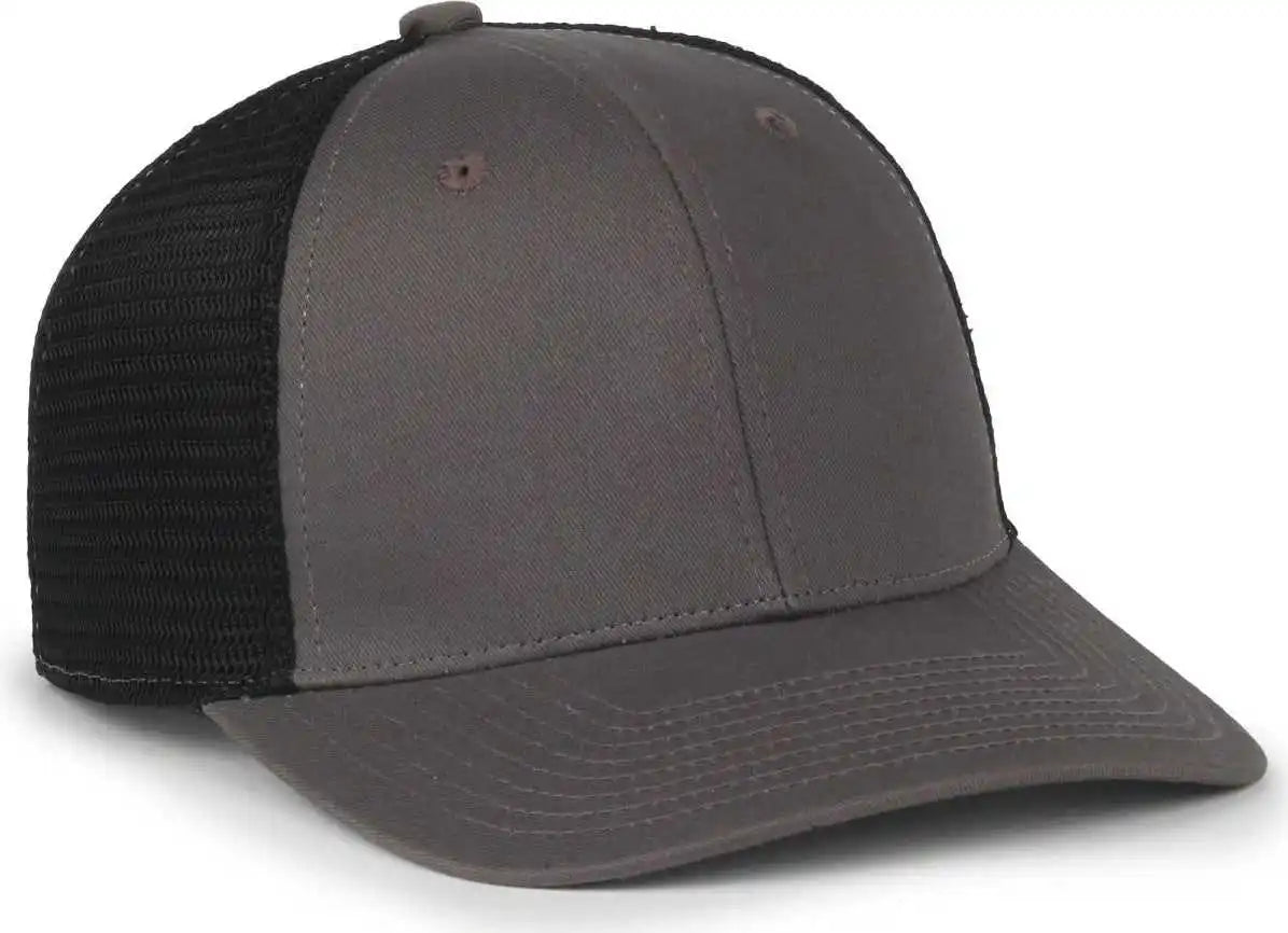 Oc Sports Flx672m Ocflx Adjustable Sweatband Cap - Charcoal Black