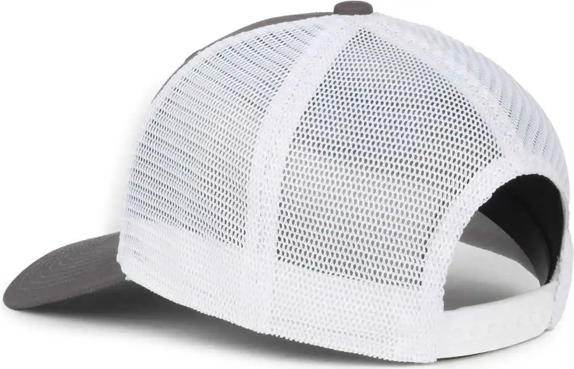 Oc Sports Flx672m Ocflx Adjustable Sweatband Cap - Charcoal White - Osfm
