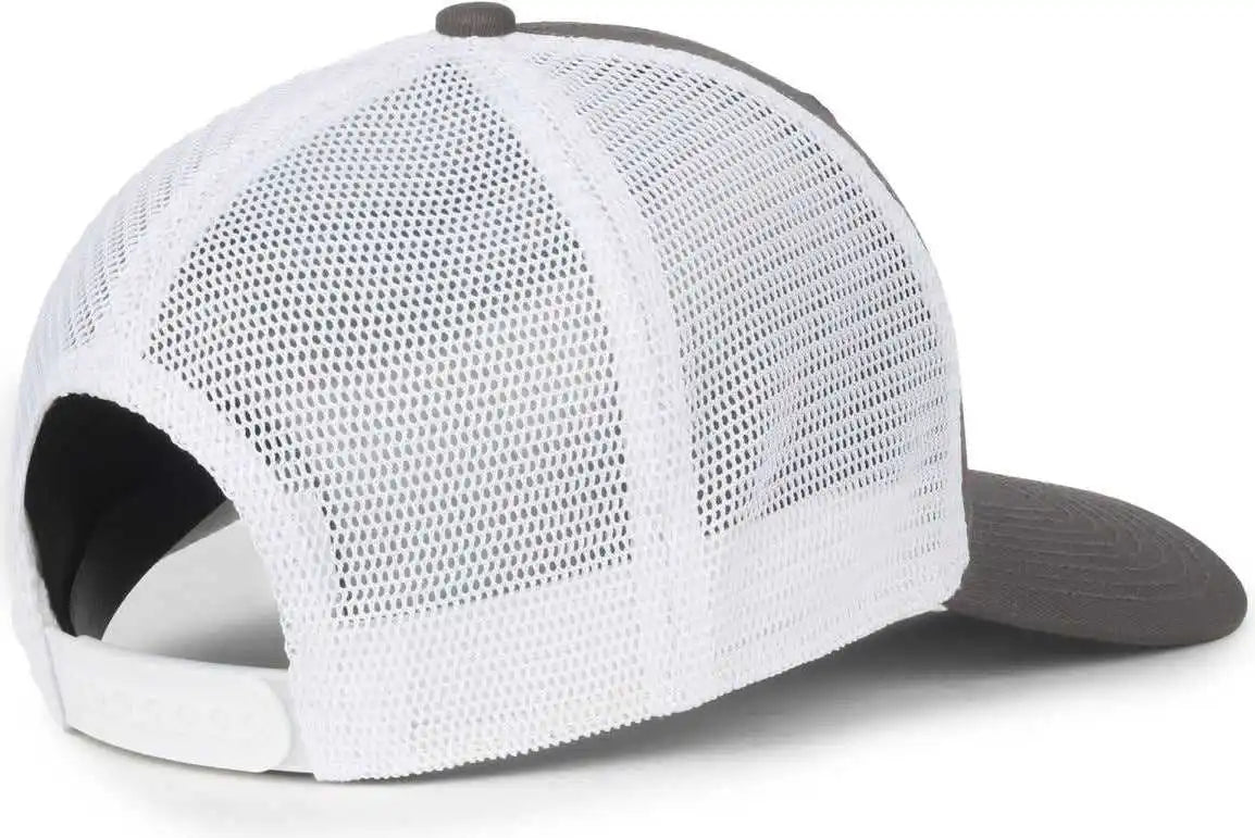 Oc Sports Flx672m Ocflx Adjustable Sweatband Cap - Charcoal White
