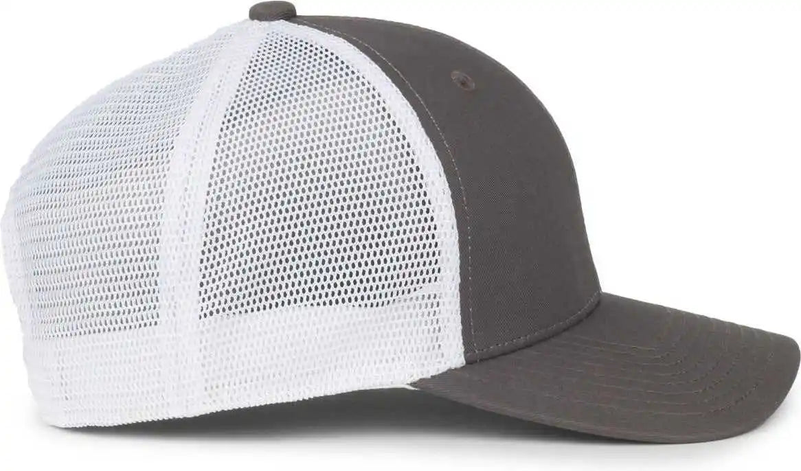 Oc Sports Flx672m Ocflx Adjustable Sweatband Cap - Charcoal White