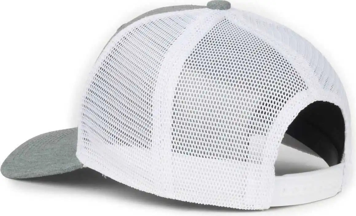 Oc Sports Flx672m Ocflx Adjustable Sweatband Cap - Heathered Gray White - Osfm