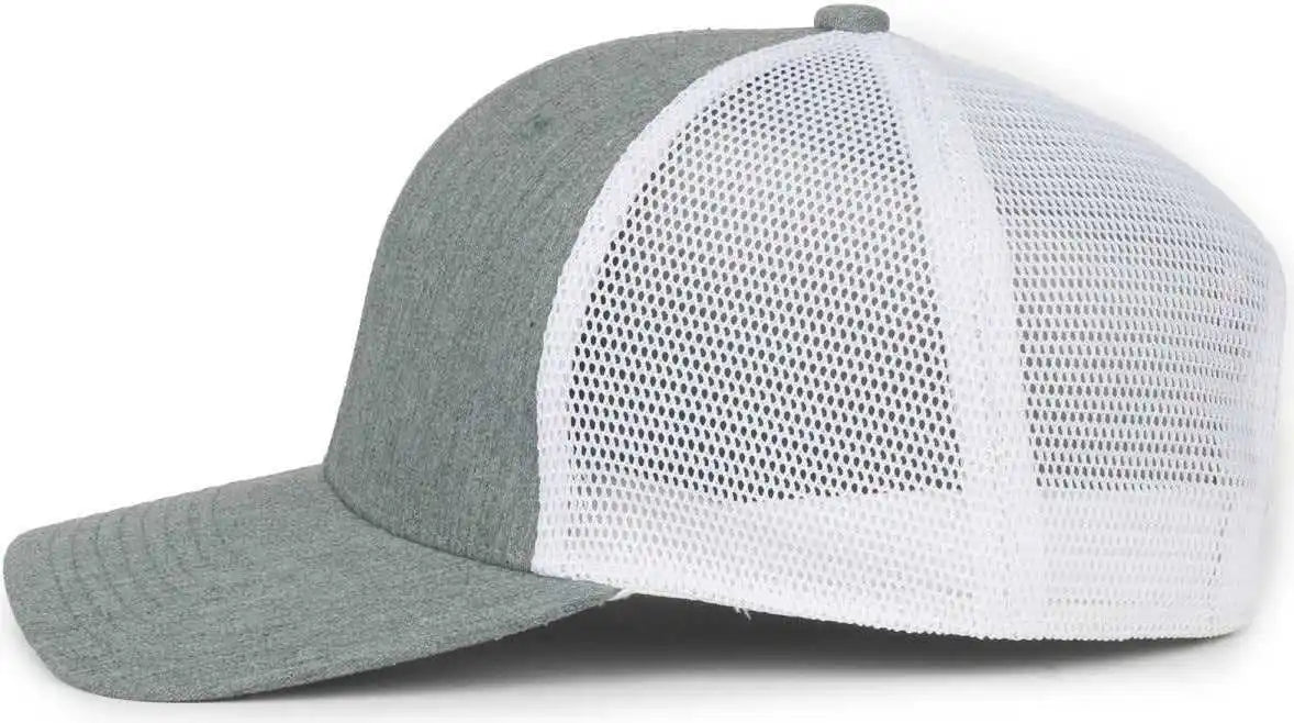 Oc Sports Flx672m Ocflx Adjustable Sweatband Cap - Heathered Gray White - Osfm