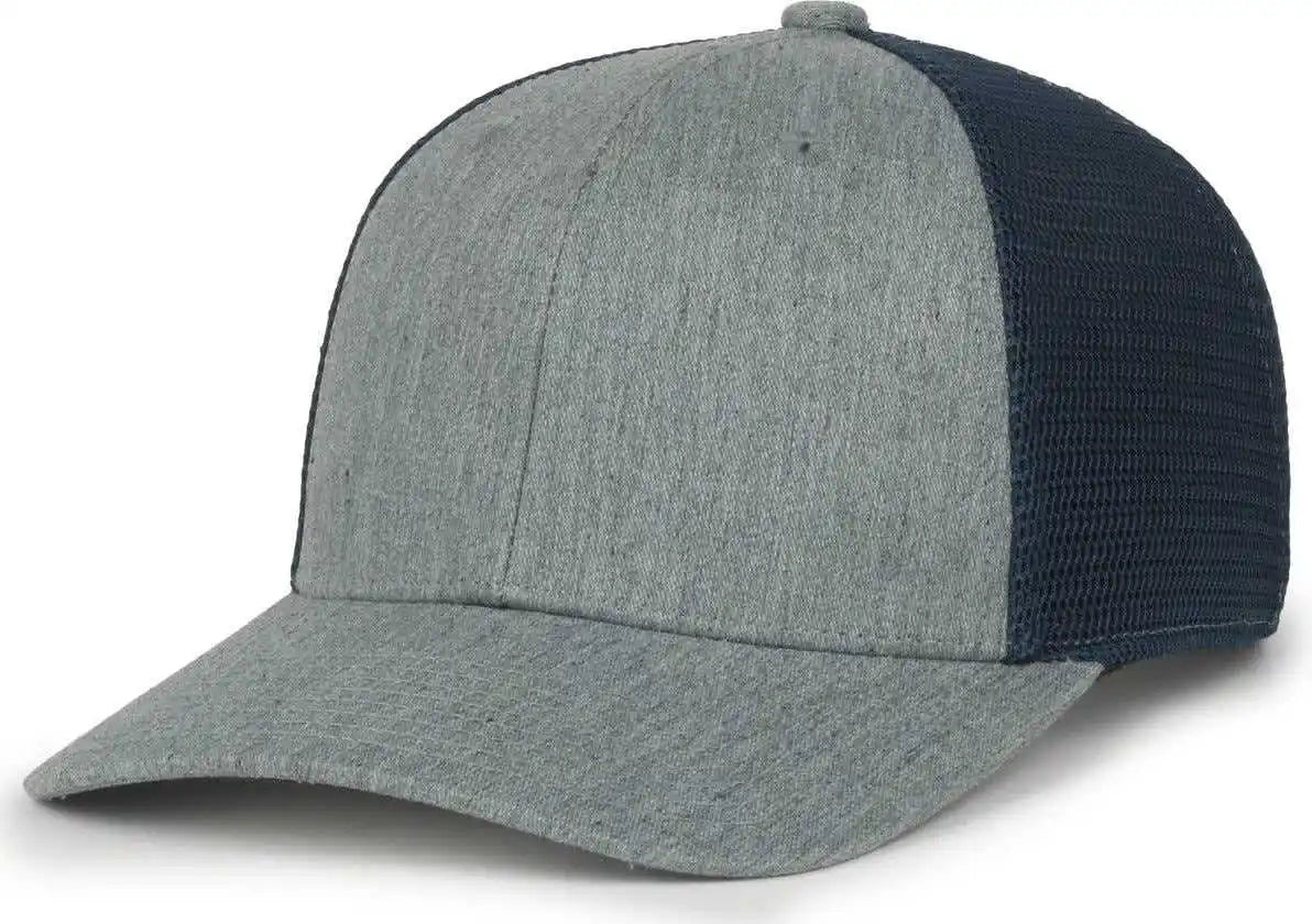 Oc Sports Flx672m Ocflx Adjustable Sweatband Cap - Heathered Gray Navy - Osfm