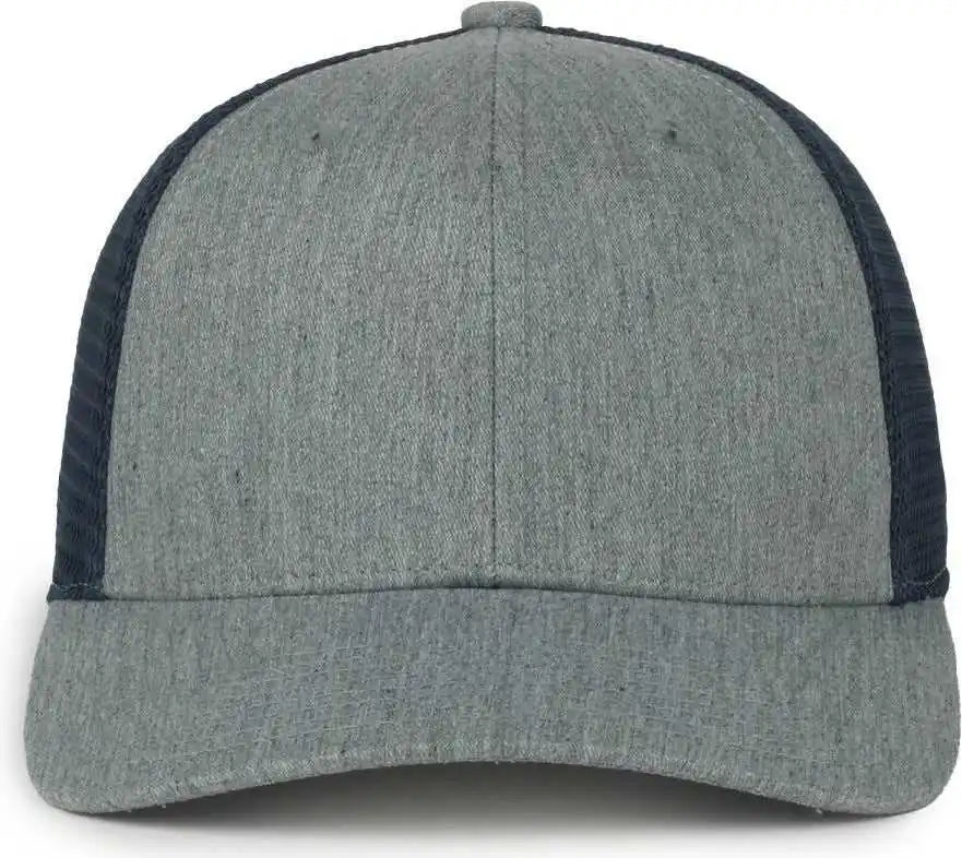 Oc Sports Flx672m Ocflx Adjustable Sweatband Cap - Heathered Gray Navy - Osfm