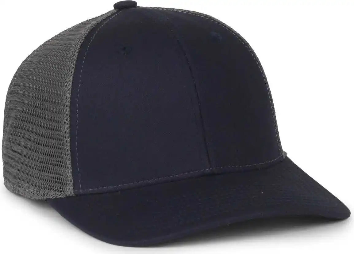Oc Sports Flx672m Ocflx Adjustable Sweatband Cap - Navy Charcoal