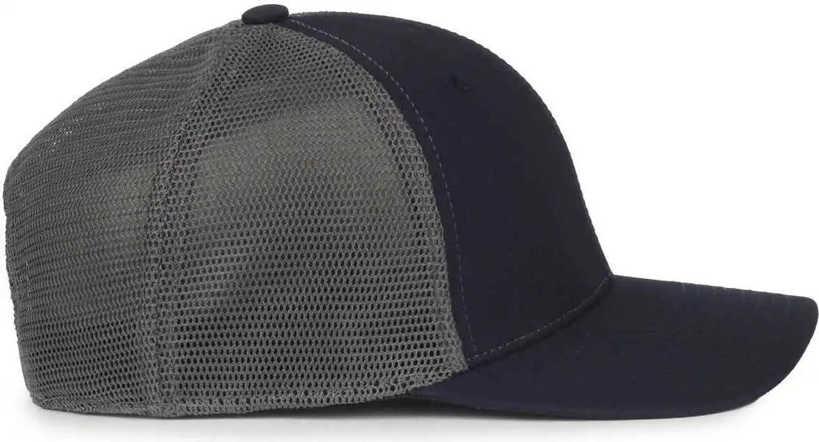 Oc Sports Flx672m Ocflx Adjustable Sweatband Cap - Navy Charcoal