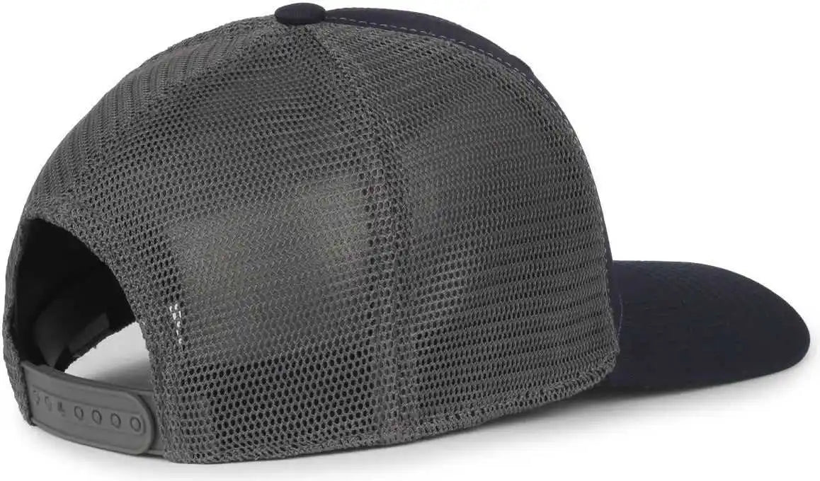 Oc Sports Flx672m Ocflx Adjustable Sweatband Cap - Navy Charcoal