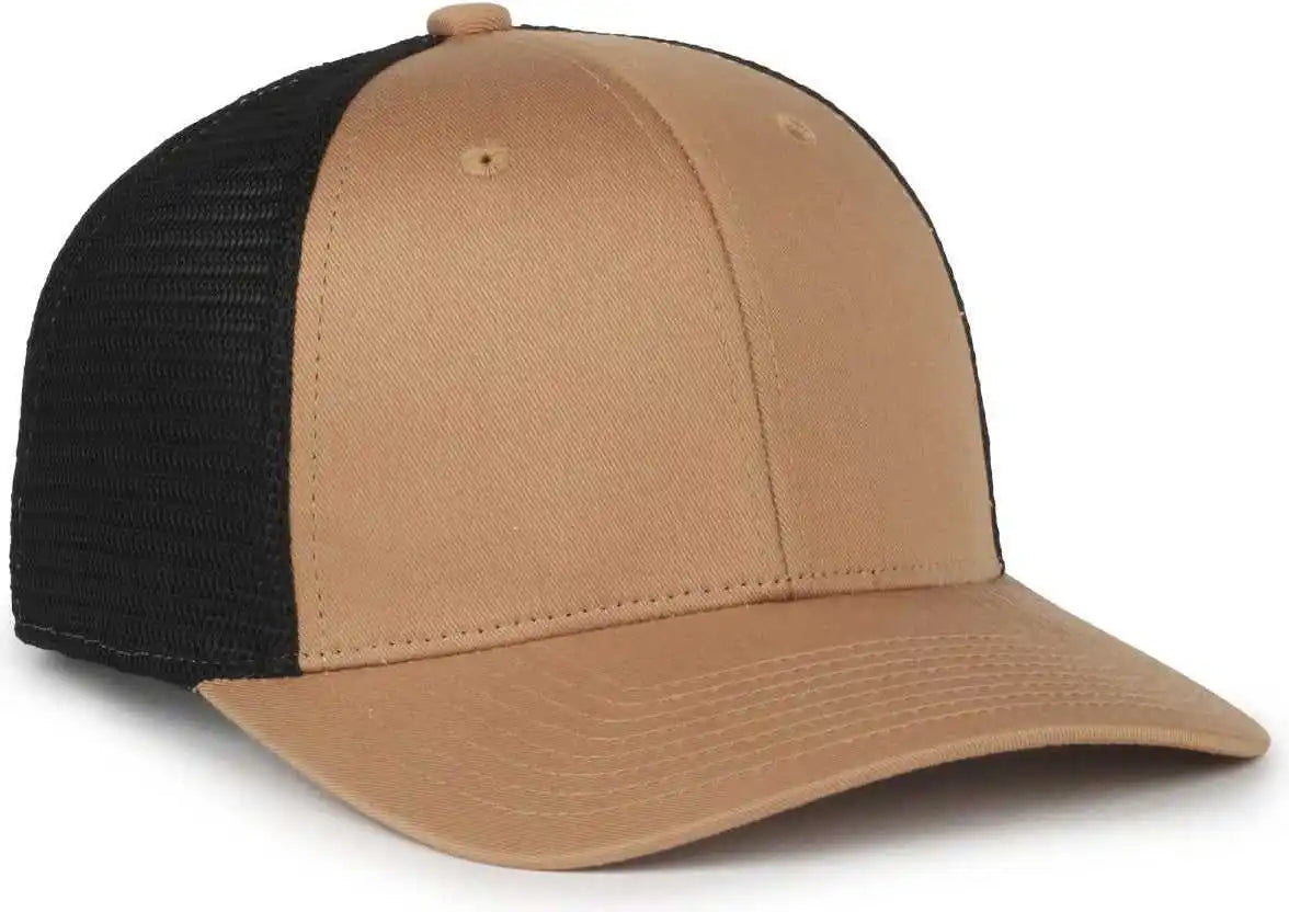 Oc Sports Flx672m Ocflx Adjustable Sweatband Cap - Old Gold Black - Osfm