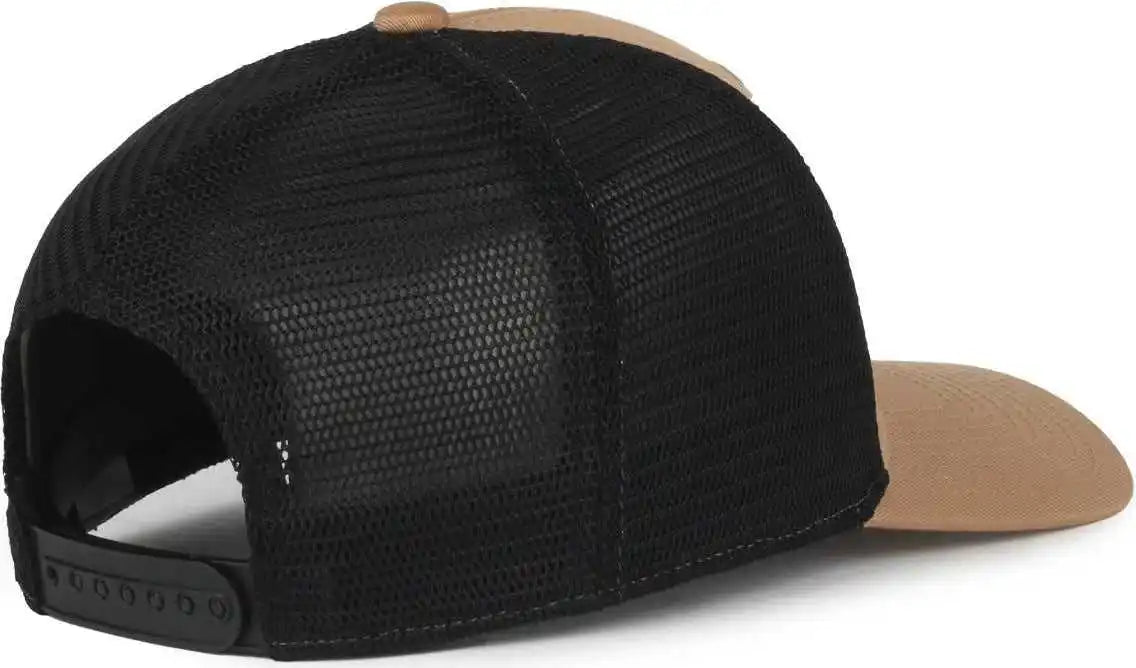 Oc Sports Flx672m Ocflx Adjustable Sweatband Cap - Old Gold Black - Osfm