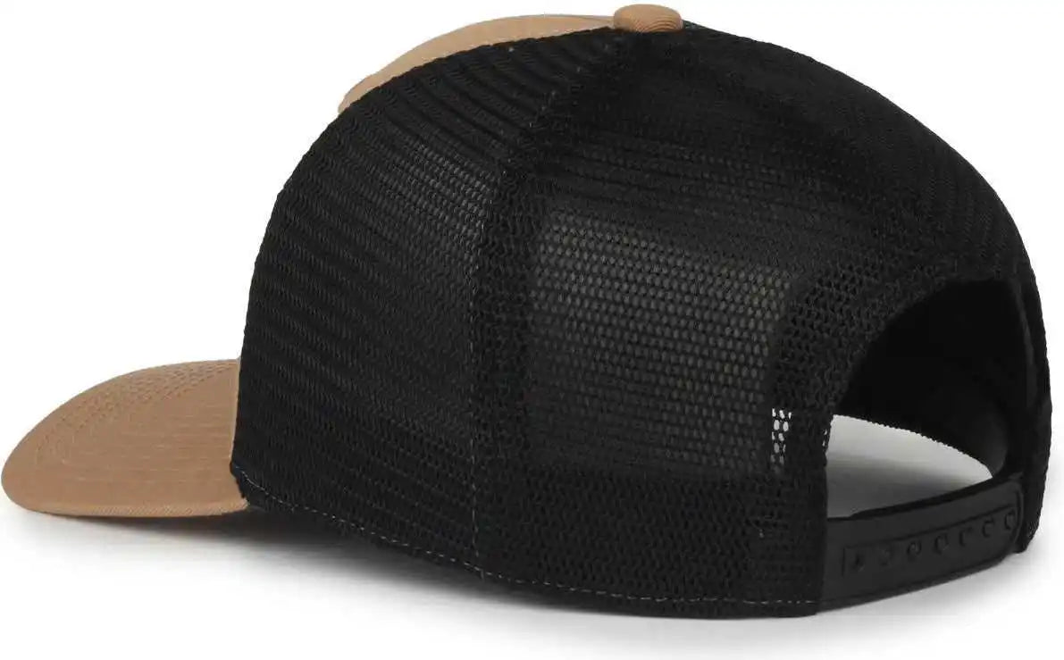 Oc Sports Flx672m Ocflx Adjustable Sweatband Cap - Old Gold Black - Osfm