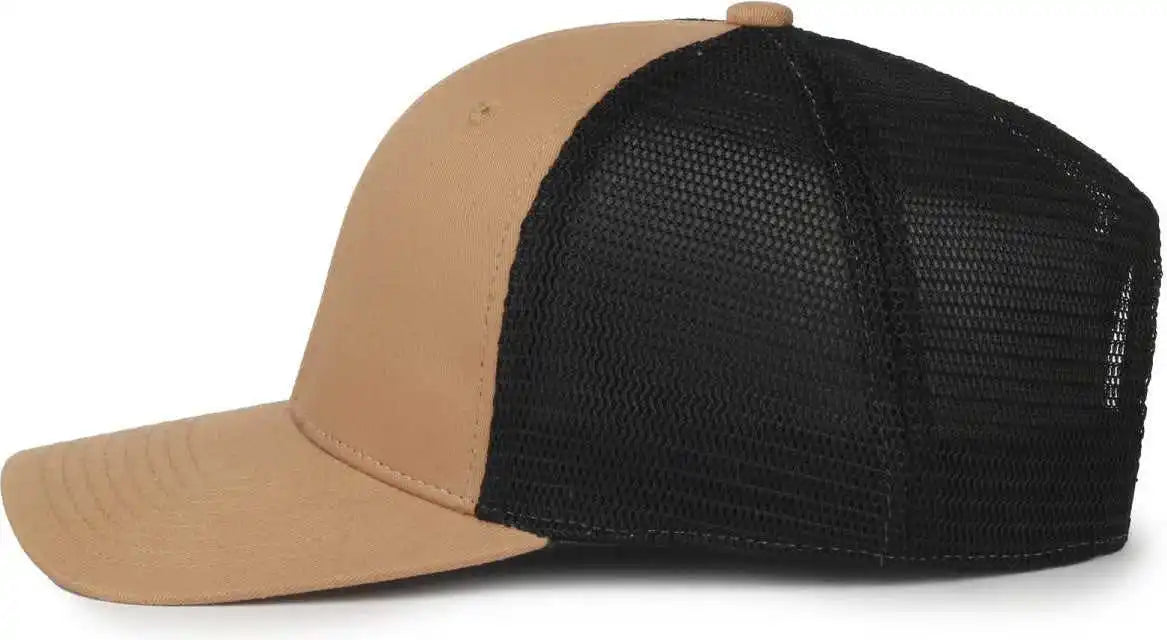 Oc Sports Flx672m Ocflx Adjustable Sweatband Cap - Old Gold Black - Osfm