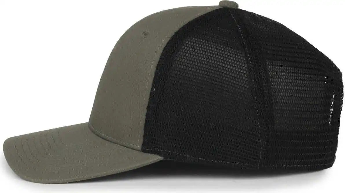 Oc Sports Flx672m Ocflx Adjustable Sweatband Cap - Olive Black
