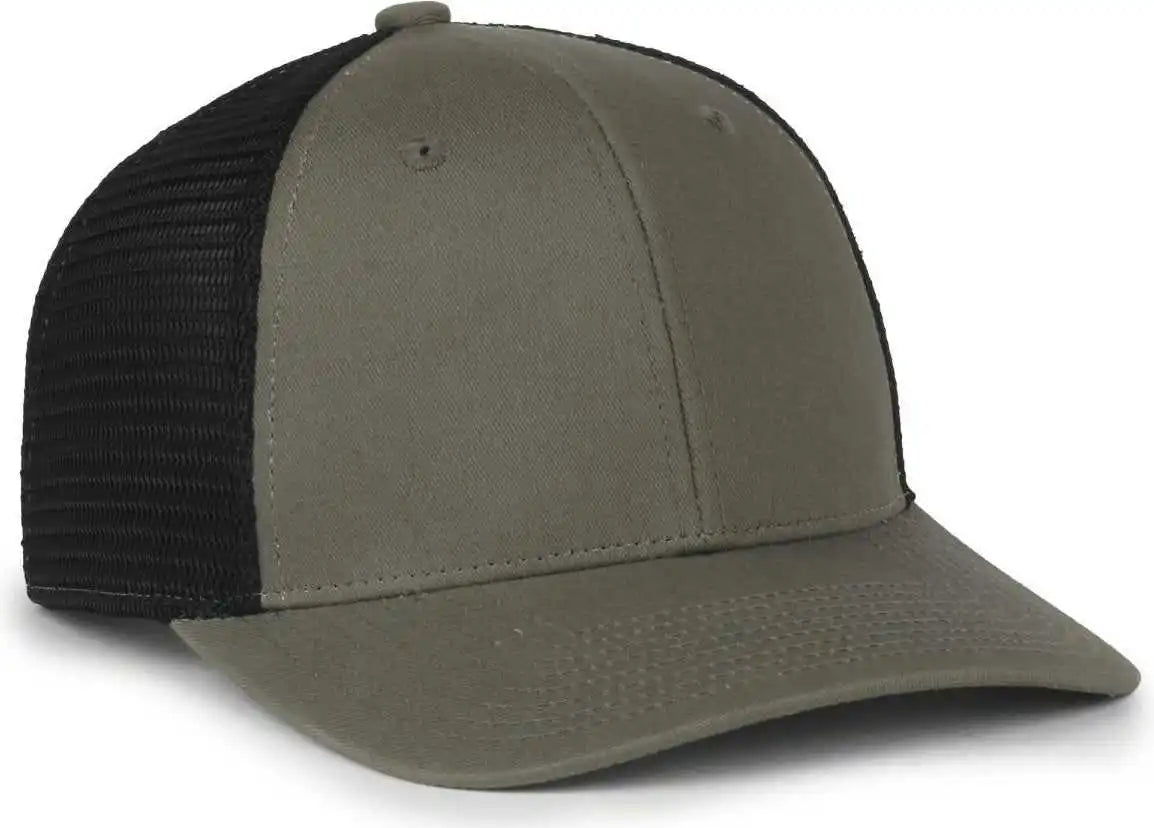 Oc Sports Flx672m Ocflx Adjustable Sweatband Cap - Olive Black - Osfm