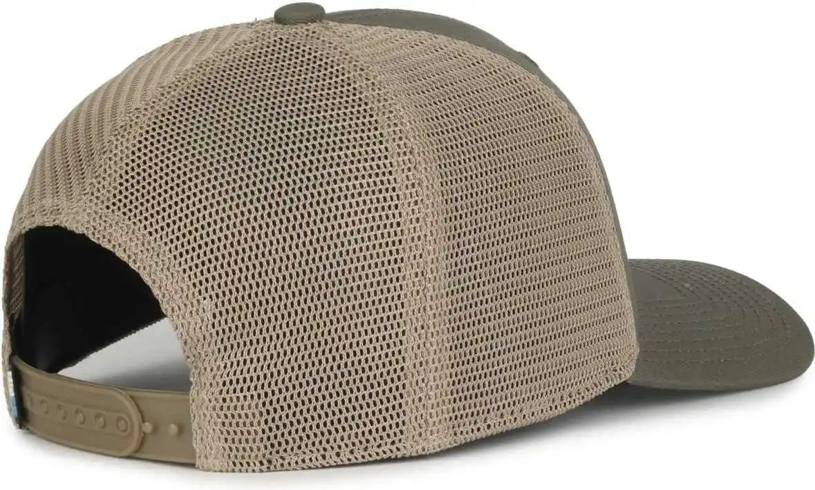 Oc Sports Flx672m Ocflx Adjustable Sweatband Cap - Olive Khaki