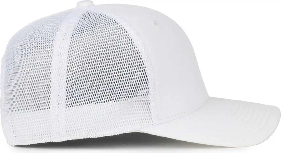 Oc Sports Flx672m Ocflx Adjustable Sweatband Cap - White - Osfm