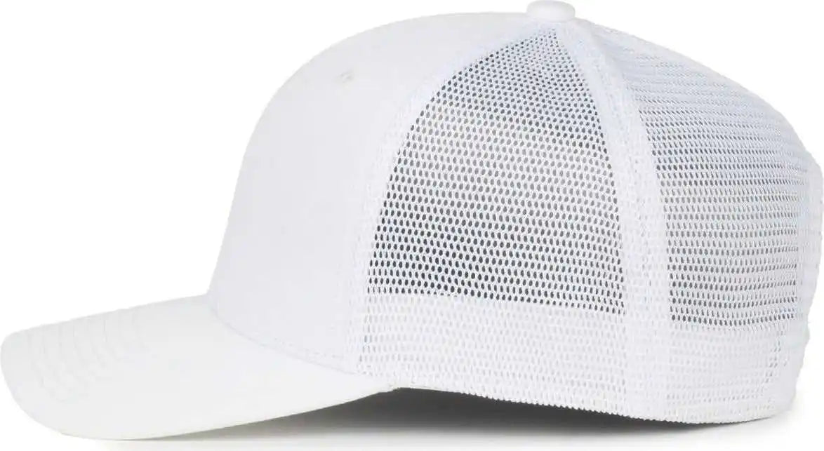 Oc Sports Flx672m Ocflx Adjustable Sweatband Cap - White - Osfm