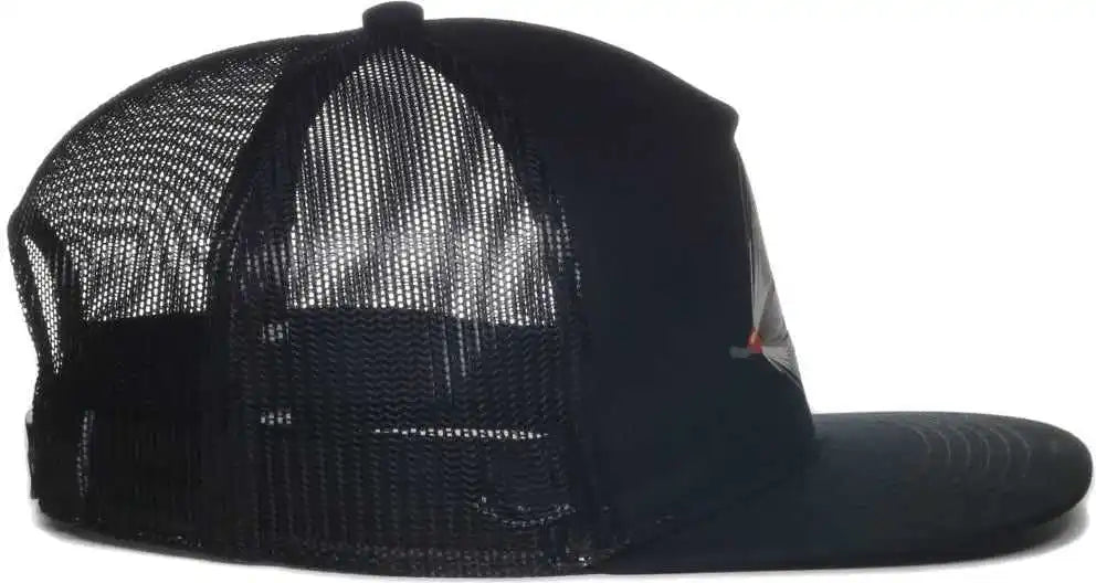 Oc Sports Fly02 Cotton Twill Cap - Black - 6 7/8’’ - 7 1/2’’
