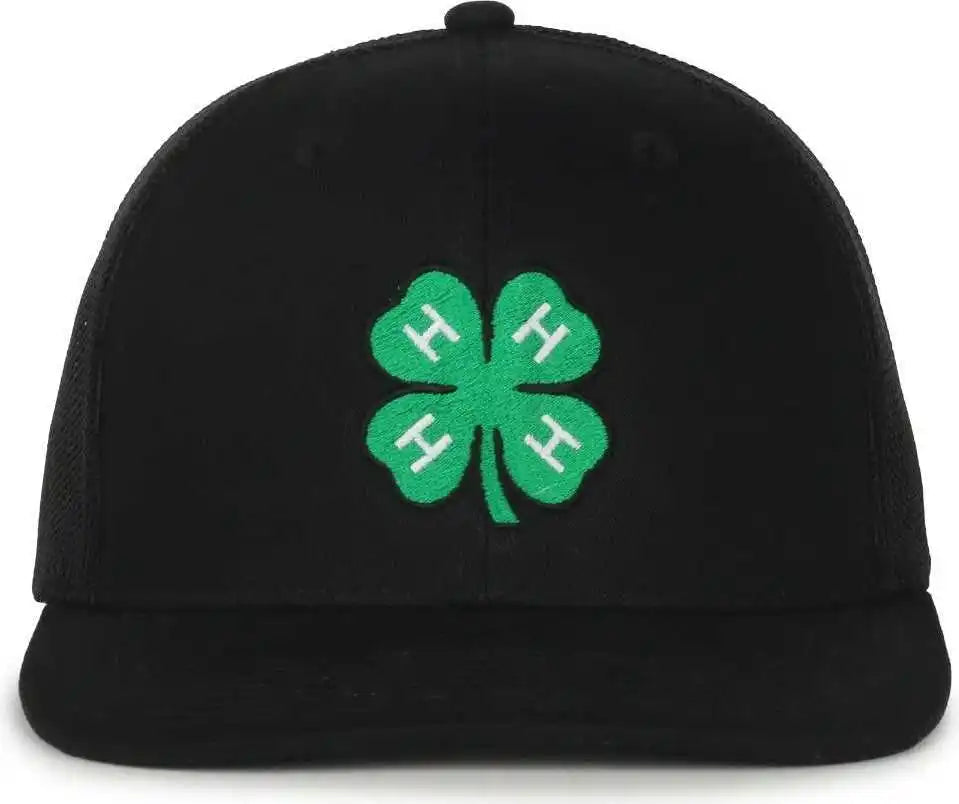 Oc Sports Four019 4-h Youth Development Cap - Black - 6 7/8’’ - 7 1/2’’