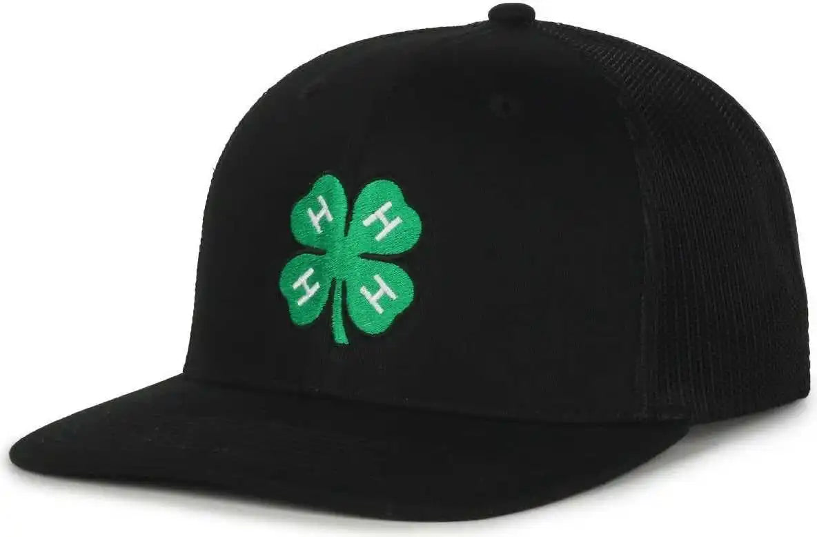 Oc Sports Four019 4-h Youth Development Cap - Black - 6 7/8’’ - 7 1/2’’
